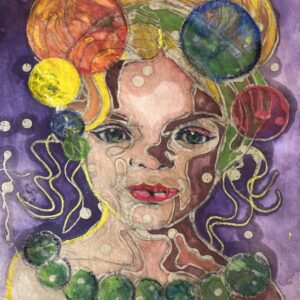 Bubbelmeisje Purple2