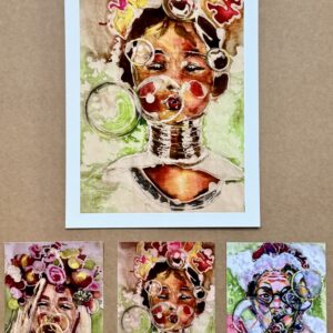 Kerstcadeau-set: print + kaarten