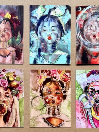 IMG_9896 Kerstcadeau – set, 6 kunstkaarten